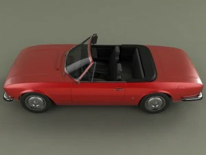 peugeot 504 convertible 3D Model