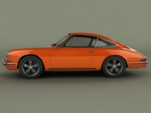 porsche 911  901 3D Модель