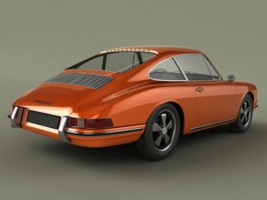 porsche 911  901 3D Модель