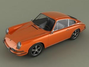 porsche 911  901 3D Модель