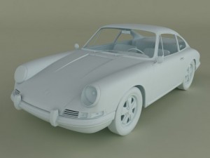 porsche 911  901 3D Модель