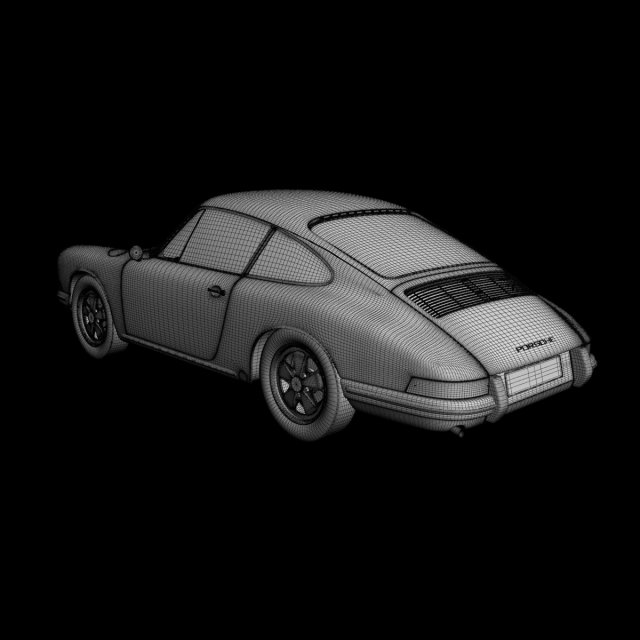 porsche 911 901 3D Model in Classic Cars 3DExport