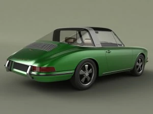 porsche 911 targa 3D Model
