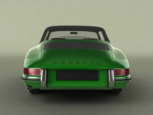porsche 911 targa 3D Model