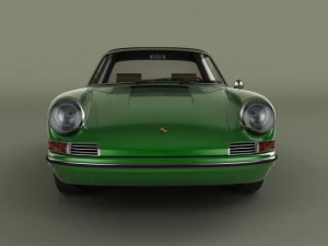porsche 911 targa 3D Model