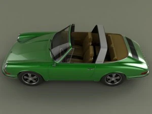 porsche 911 targa 3D Model