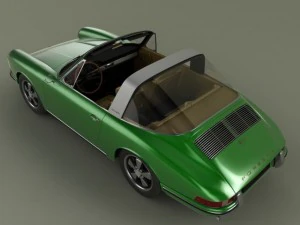 porsche 911 targa 3D Model