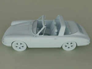 porsche 911 targa 3D Model