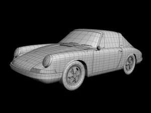 porsche 911 targa 3D Model
