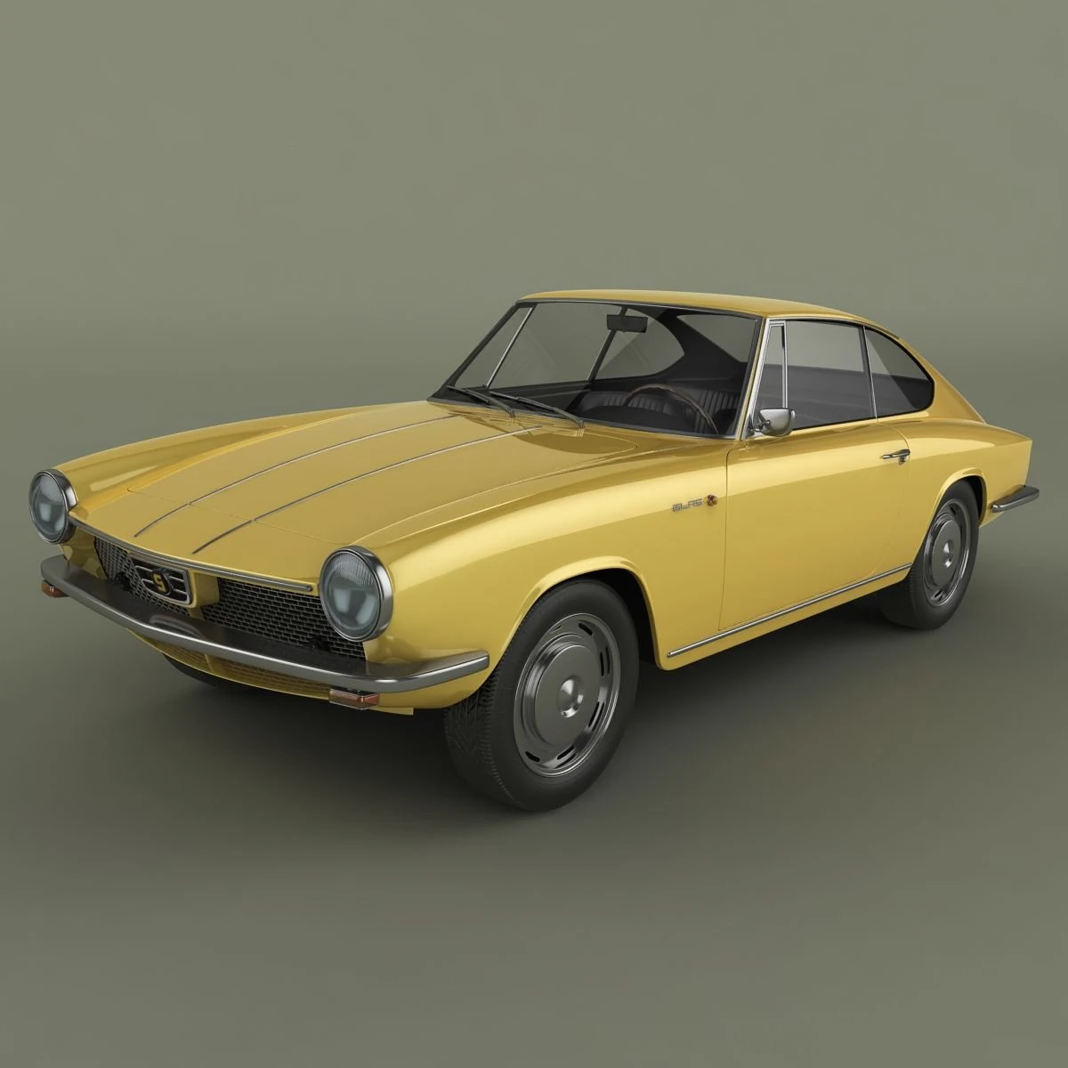 glas 1300 gt 3D Model .c4d .max .obj .3ds .fbx .stl .blend 
