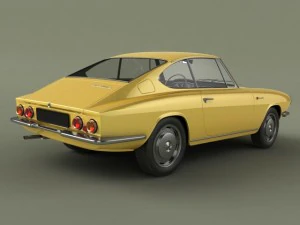 glas 1300 gt 3D Model