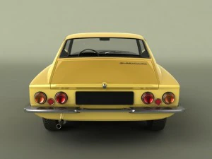 glas 1300 gt 3D Model