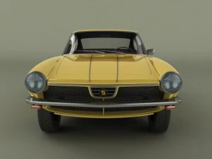 glas 1300 gt 3D Model