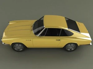 glas 1300 gt 3D Model