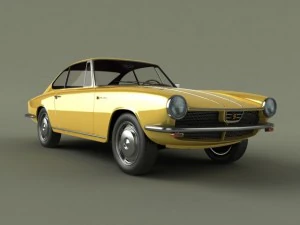 glas 1300 gt 3D Model
