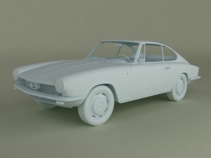 glas 1300 gt 3D Модель