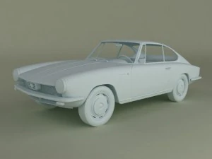 glas 1300 gt 3D Model