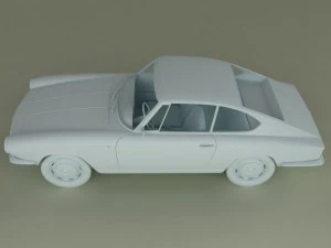 glas 1300 gt 3D Model