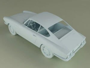 glas 1300 gt 3D Model
