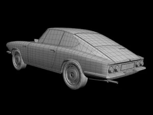 glas 1300 gt 3D Model