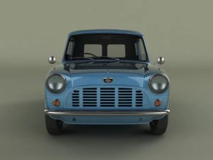austin mini van 3D Model