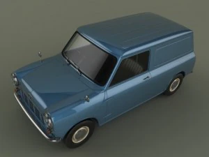 austin mini van 3D Model