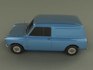 austin mini van 3D Model