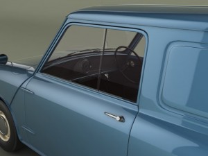 austin mini van 3D Модель