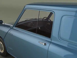 austin mini van 3D Model