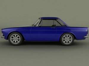 sunbeam tiger Modelo 3D