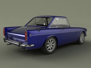 sunbeam tiger Modelo 3D
