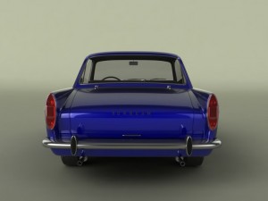 sunbeam tiger Modelo 3D