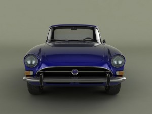 sunbeam tiger Modelo 3D