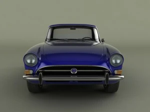 sunbeam tiger 3D Model