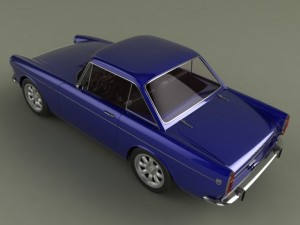 sunbeam tiger Modelo 3D