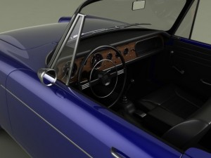 sunbeam tiger Modelo 3D