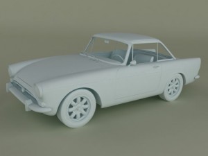 sunbeam tiger Modelo 3D