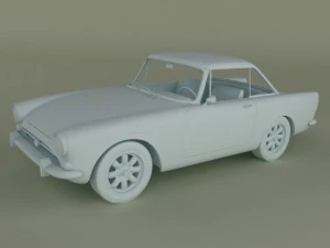 sunbeam tiger 3D Model