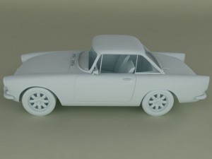 sunbeam tiger Modelo 3D