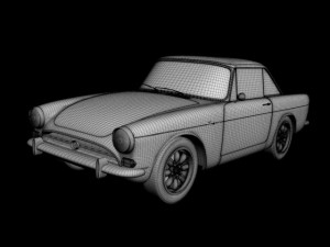 sunbeam tiger Modelo 3D