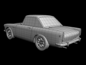 sunbeam tiger Modelo 3D