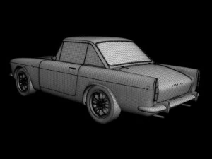 sunbeam tiger 3D Model