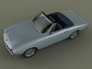 bmw 1600 gt cabriolet Modelo 3D