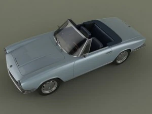 bmw 1600 gt cabriolet 3D Model
