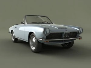 bmw 1600 gt cabriolet 3D Model