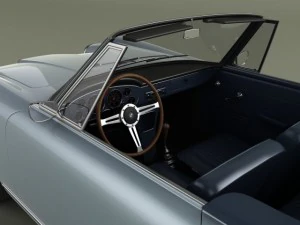 bmw 1600 gt cabriolet 3D Model