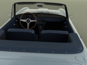 bmw 1600 gt cabriolet Modelo 3D