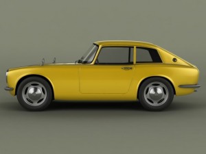 honda s600 coupe 3D Модель