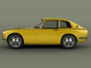 honda s600 coupe 3D Model
