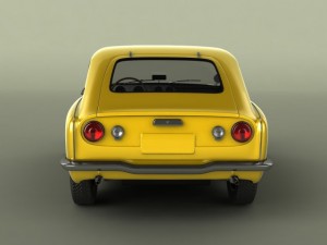 honda s600 coupe 3D Модель
